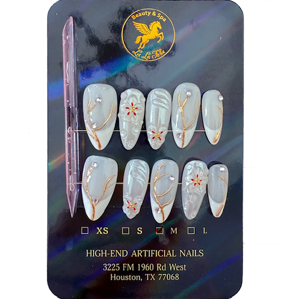 GripX 141 Set - White Sakura Pearl